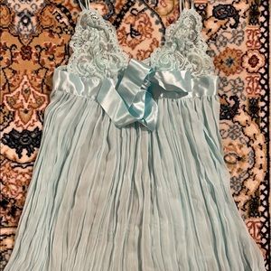 Victoria’s Secret Baby Blue Babydoll Lingerie